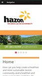 Mobile Screenshot of hazon.org